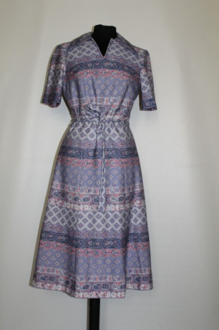 Rochie vintage "Jora Modell" anii '70