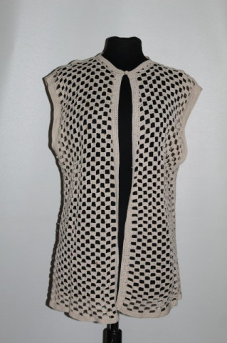 Vesta din dantela crochet anii '40