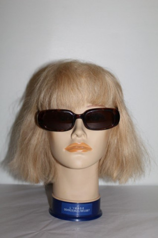 Ochelari de soare dreptunghiulari animal print anii '80