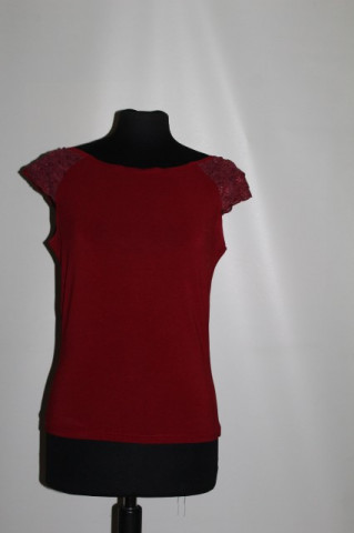 Bluza visinie umeri dantela anii '90