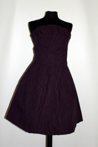 Rochie de ocazie violet repro anii '50