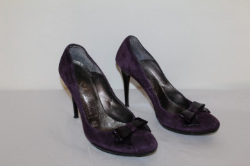 Pantofi violet fundita repro anii '80