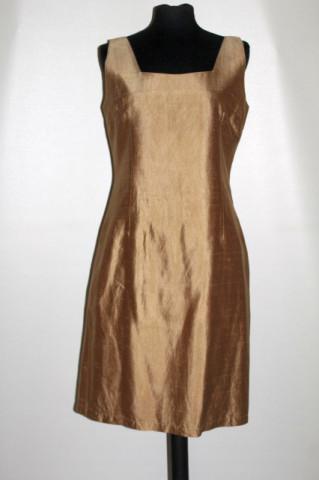 Rochie maro bronz repro anii 60