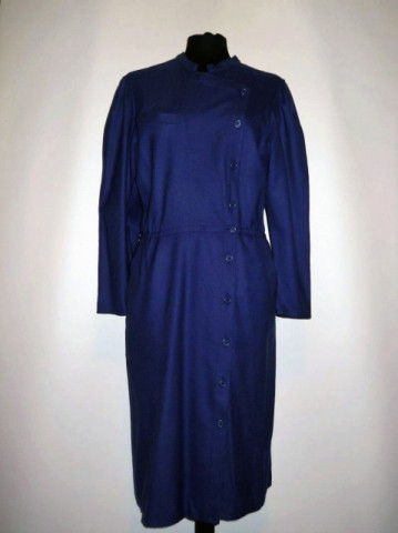 Rochie retro violet inchis anii '80