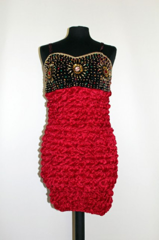 Rochie retro de ocazie "Bagatelle" anii '80