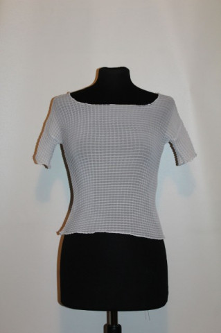 Bluza din voal plisat anii '90