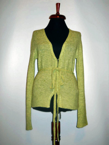 Cardigan verde repro anii '70