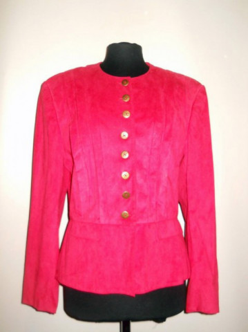 Jacheta retro rosie anii '80