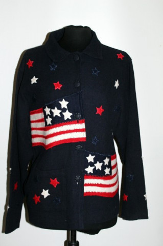 Jacheta steag american anii '70