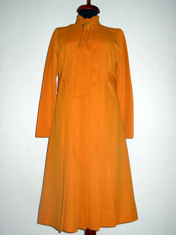 Rochie vintage Portland orange anii '60