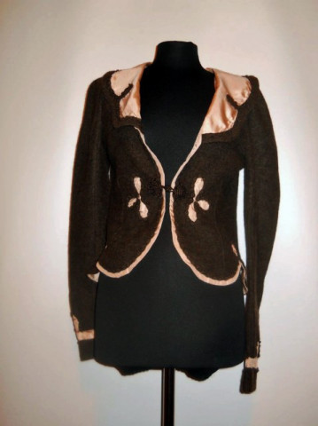 Cardigan retro decupaje anii '90