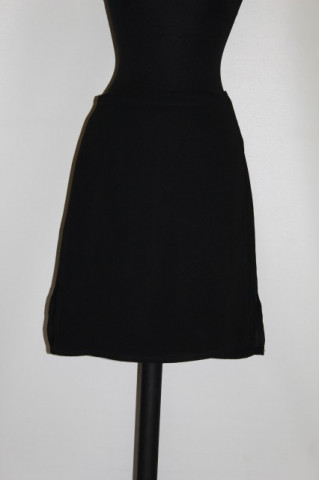 Fusta din chiffon negru anii '90