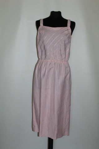 Rochie roz dungi ton pe ton anii '50