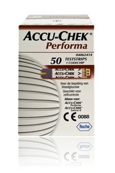 Teste glicemie Accu Chek Performa