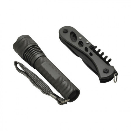 Set cadou BALADEO Lanterna + Briceag "Akinode"