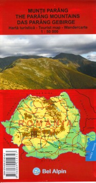 Harta turistica MUNTII PARANG