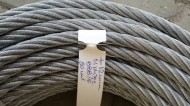 Cablu tiroliana otel zincat Ø12mm 6x19+WSC, 9.200kgf
