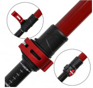 Set bete ALPIDEX Carbon Skitouring-Trek 62-135cm