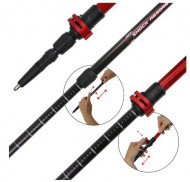 Set bete ALPIDEX Carbon Skitouring-Trek 62-135cm
