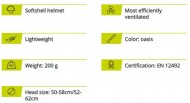 Casca EDELRID Salathe 200g