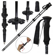 Set bete ALPIDEX Trekking Carbon Easy Quick Lock 63-135cm