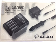 Incarcator pentru acumulatori AA/R6 - de la 12V/220V