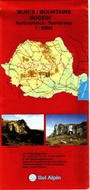 Harta turistica MUNTII BUCEGI