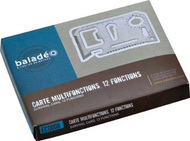 Placheta supravietuire BALADEO SURVIVAL CARD