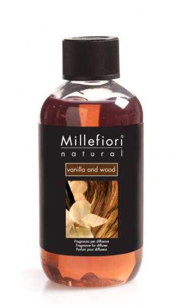 Rezerva parfum Millefiori Milano aroma Vanilla and wood