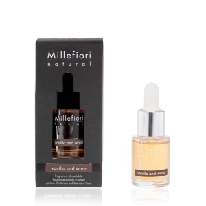 Vanilla and Wood Rezerva parfum hidrosolubil pentru Difuzor aromaterapie cu ultrasunete