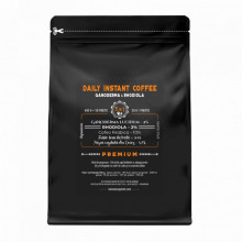Daily Instant Coffee 5in1 cu Ganodera+Rhodiola - 400g veg (20 de portii)