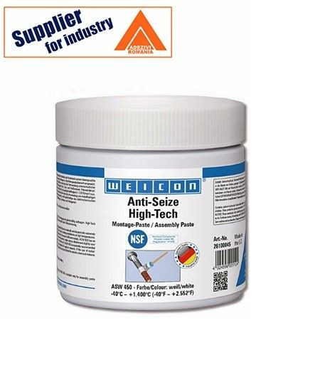 Pasta de montaj alba rezistenta la temperaturi inalte Weicon Anti Seize High-Tech 450g
