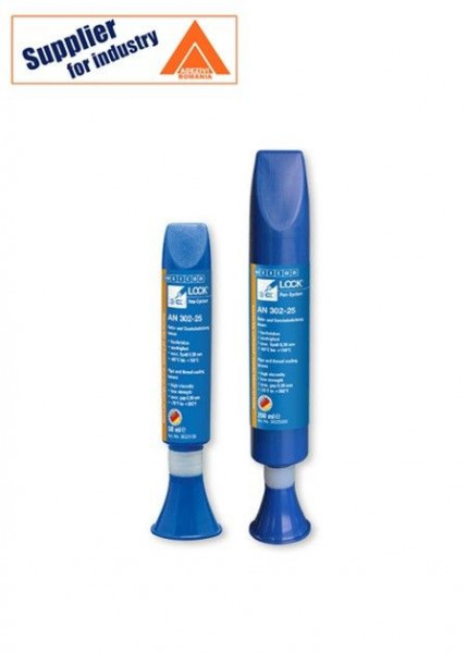 Etansant tevi Weiconlock AN 302-25 rezistent la vibratii, maro 50ml