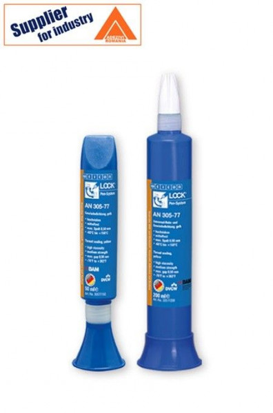 Etansant tevi Weiconlock AN 305-77 galben 50ml