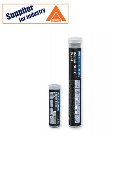 Adeziv epoxidic pastos Repair Stick Otel 115g intarire rapida pentru reparatii ale suprafetelor metalice