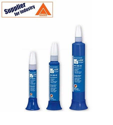 Etansant Weiconlock AN 306-40 rezistent la temperaturi inalte, verde 20ml
