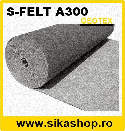 Geotextil Sika S-Felt A300 poliester 100 mp