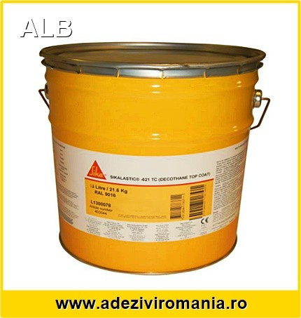 SikaLastic 621 alb 7.2 kg - RAL9016 pentru acoperis