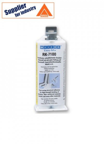 Adeziv Weicon Easy-Mix RK-7100 vascozitate inalta, rezistent la impact 50g
