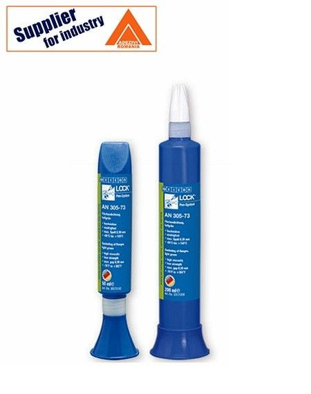 Etansant Weiconlock AN 305-73 verde deschis 50ml pentru garniturarea flanselor, cutiilor de viteze, carcaselor de motoare