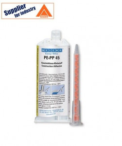 Adeziv rezistent si rapid Weicon Easy-Mix PE-PP 45 bicomponent pe bază de acrilat de metil 38ml