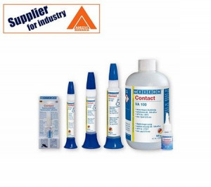 Adeziv universal lichid transparent Weicon Contact VA 100 pentru lipirea metalelor, materialelor plastice, cauciucului, 3g