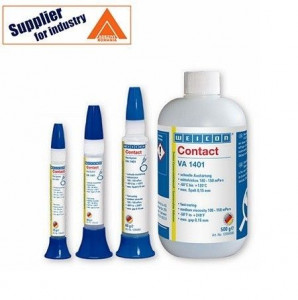 Adeziv Weicon Contact VA 1401, lichid, transparent, intarire rapida, 60g