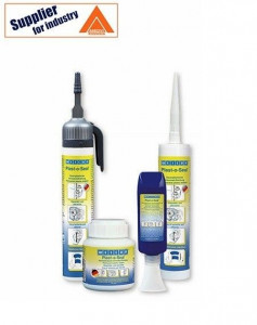 Etansant universal Plast-o-Seal non-coroziv, albastru fluorescent, cartus 300g