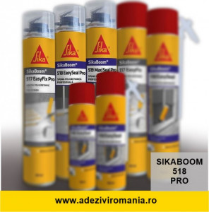 Oferta Spuma poliuretanica SikaBoom 518 pistol la 750 ml 48 litri