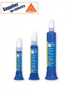 Adeziv monocomponent Weiconlock AN 302-72 cu rezistenta la temperatura, rosu 20ml
