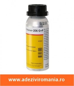 Primer-amorsa Sika negru pentru sticla metal plastic lemn Primer 207 P+G 250 ml
