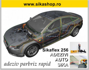 Adeziv parbriz auto Sikaflex 256 economic 600 ml - Livrare la BAX