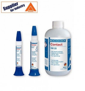 Adeziv Weicon Contact VM 20, pentru lipirea pieselor metalice, rapid 60g