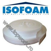 Spuma de polietilena sub forma de banda perimetrala ISOFOAM 10mm